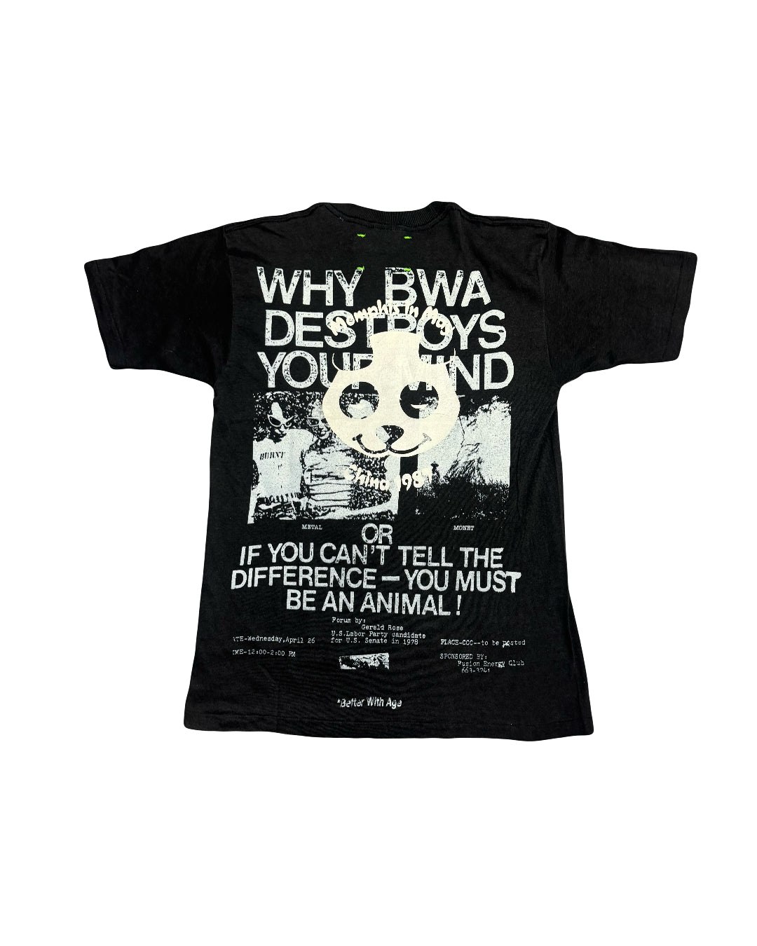 Better With Age Monet T-Shirt Black/Assorted