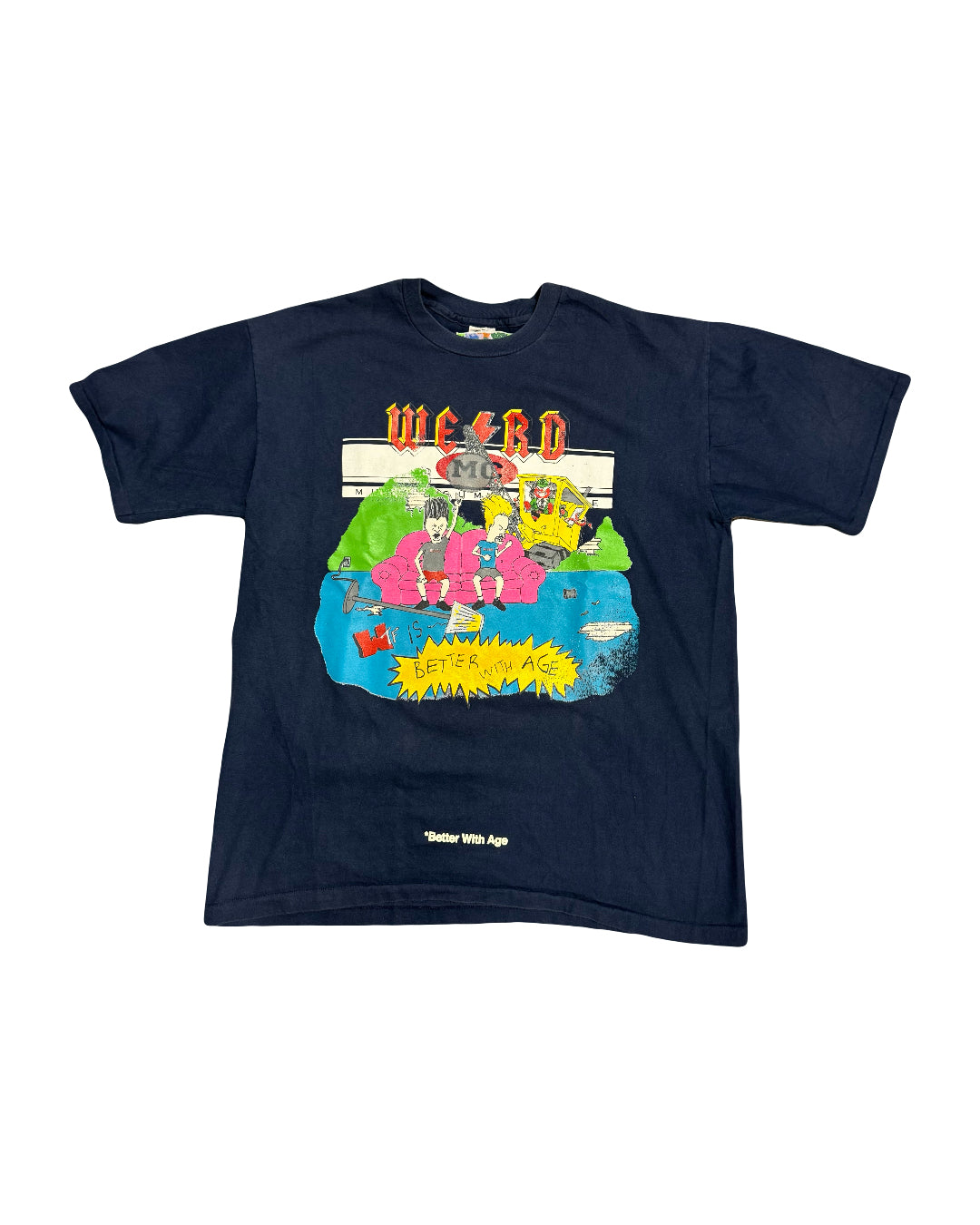 Better With Age Angus T-Shirt Navy/Assorted