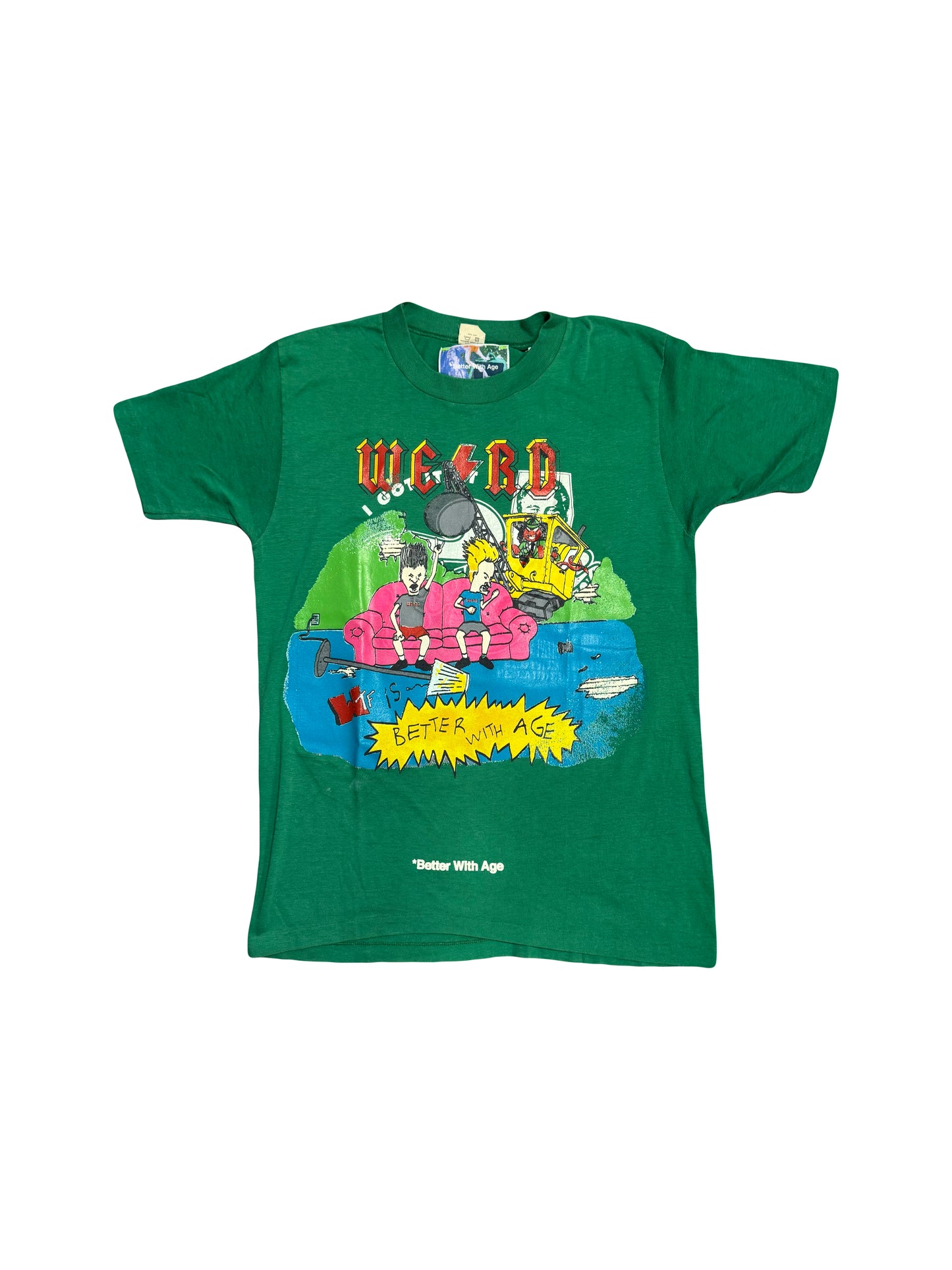 Better With Age Angus T-Shirt Green/Assorted