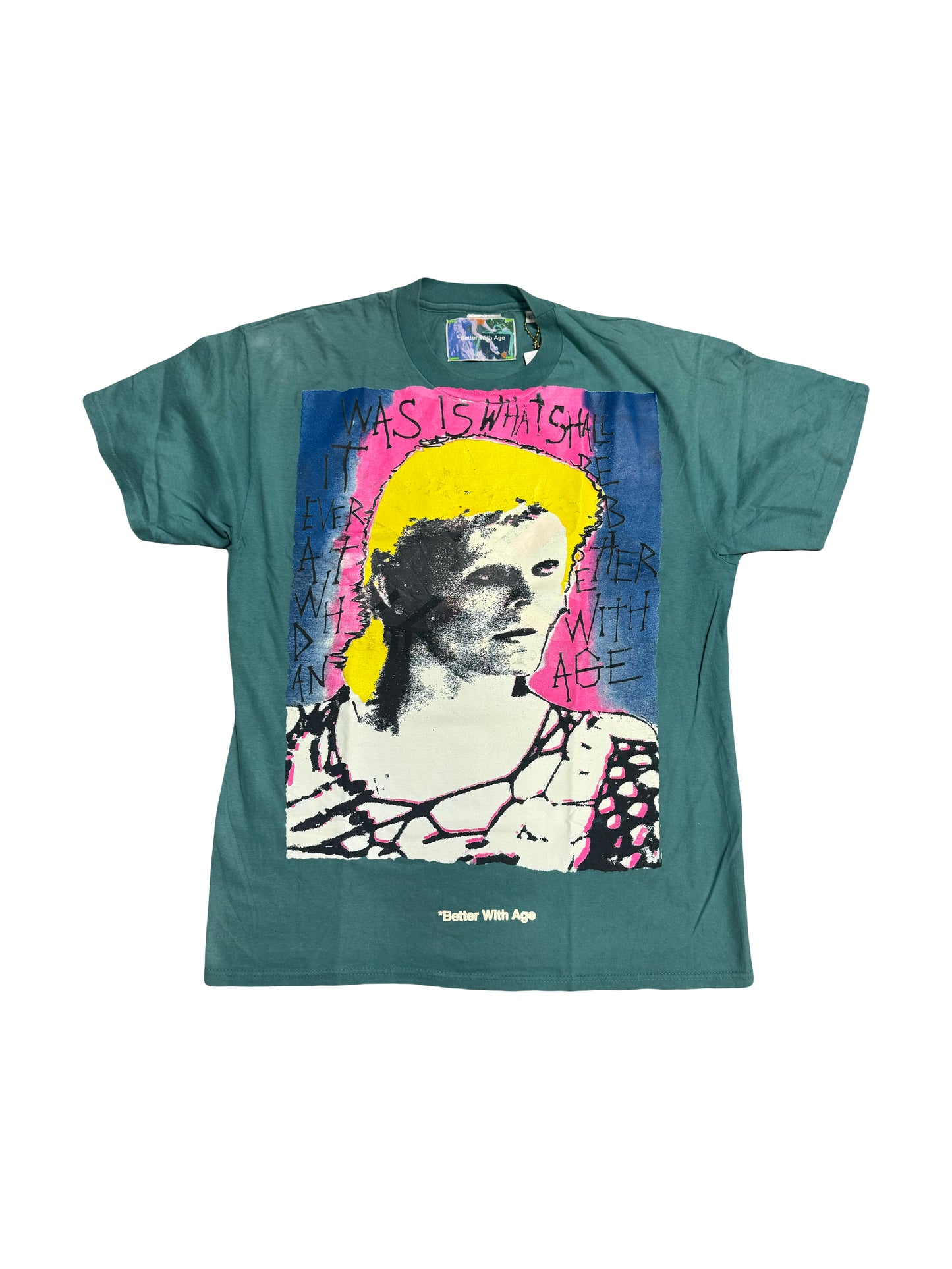 Better With Age Stardust T-Shirt Sage Green/Assorted