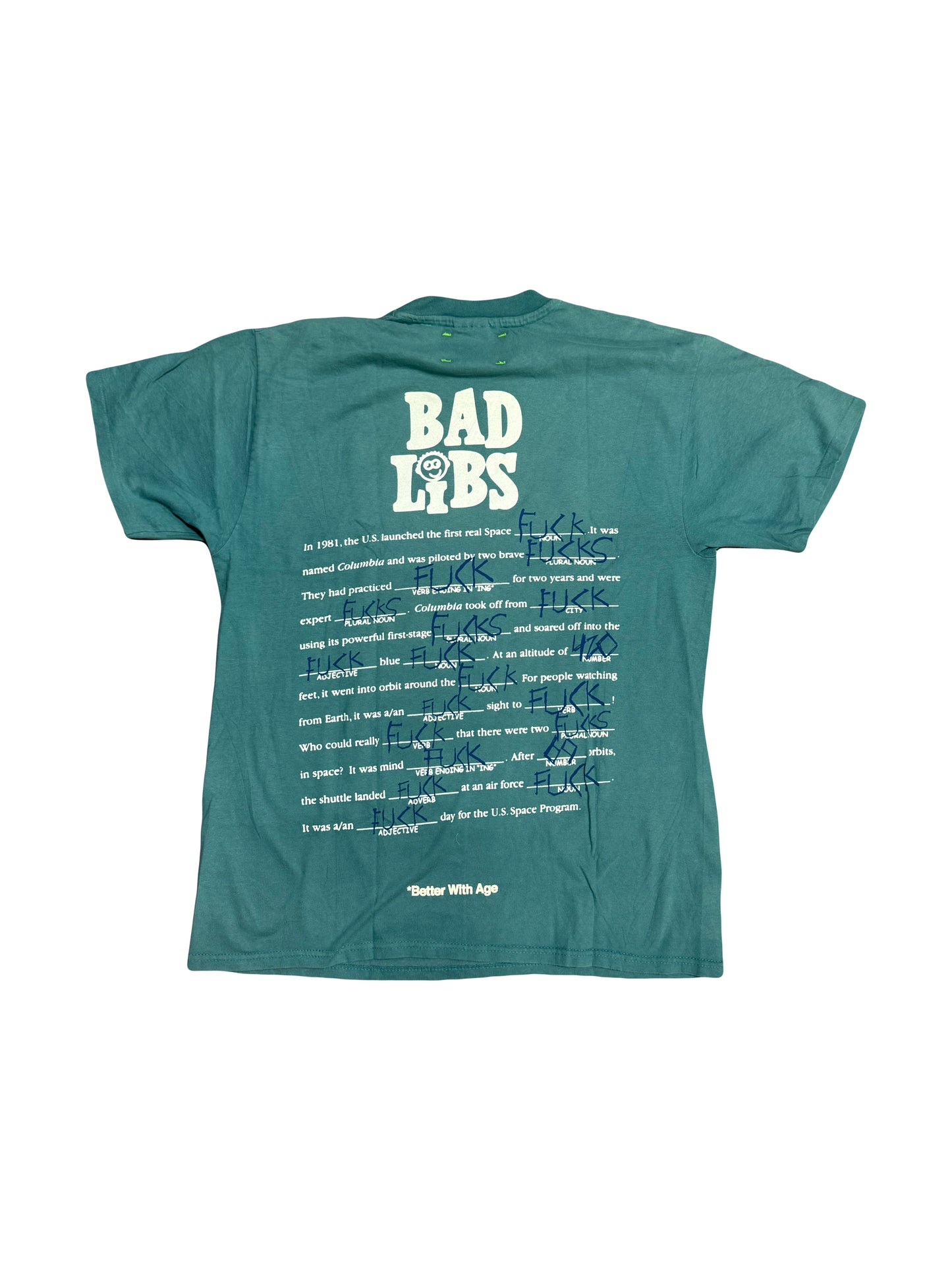Better With Age Stardust T-Shirt Sage Green/Assorted