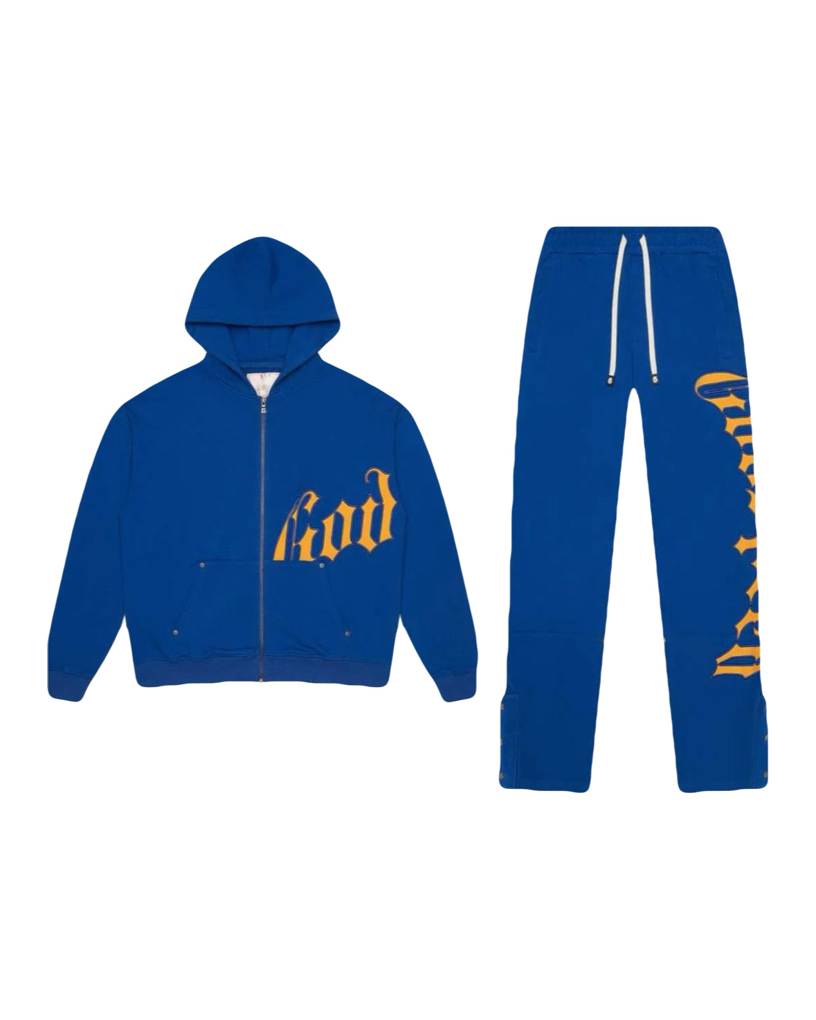 Godspeed OG Logo V2 Sweatsuit Blue/Yellow