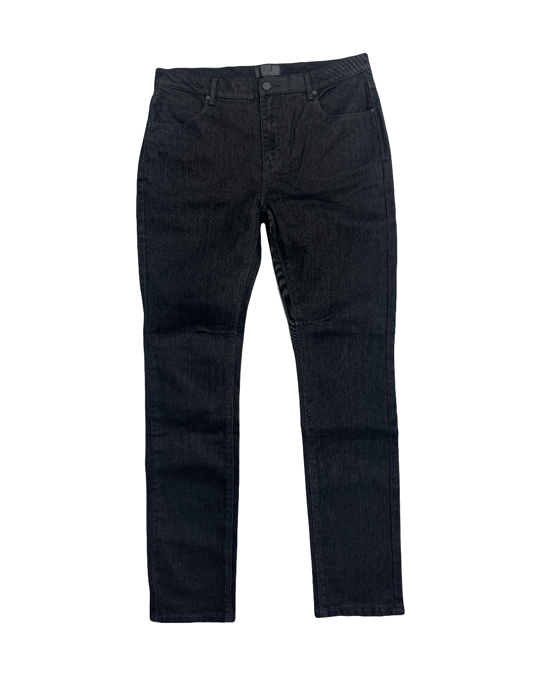 RTA Jeans Bryant Flocked Black