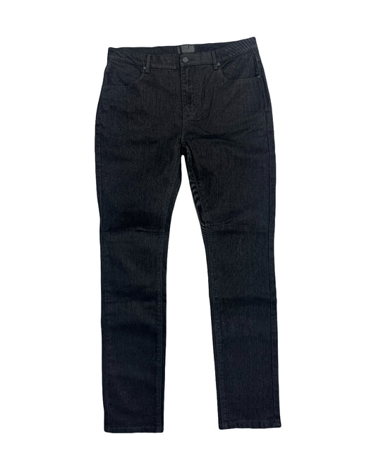 RTA Jeans Bryant Flocked Black