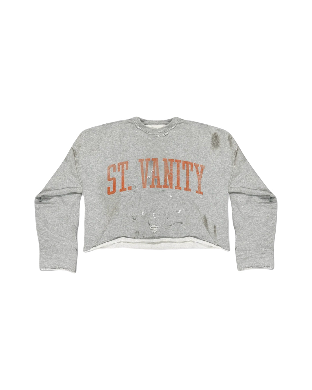 Saint Vanity Canes Crewneck Grey