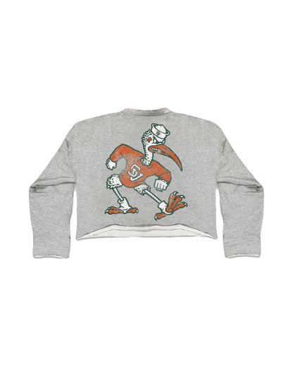 Saint Vanity Canes Crewneck Grey