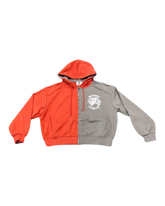 Saint Vanity What The Zip-Up Orange/Grey