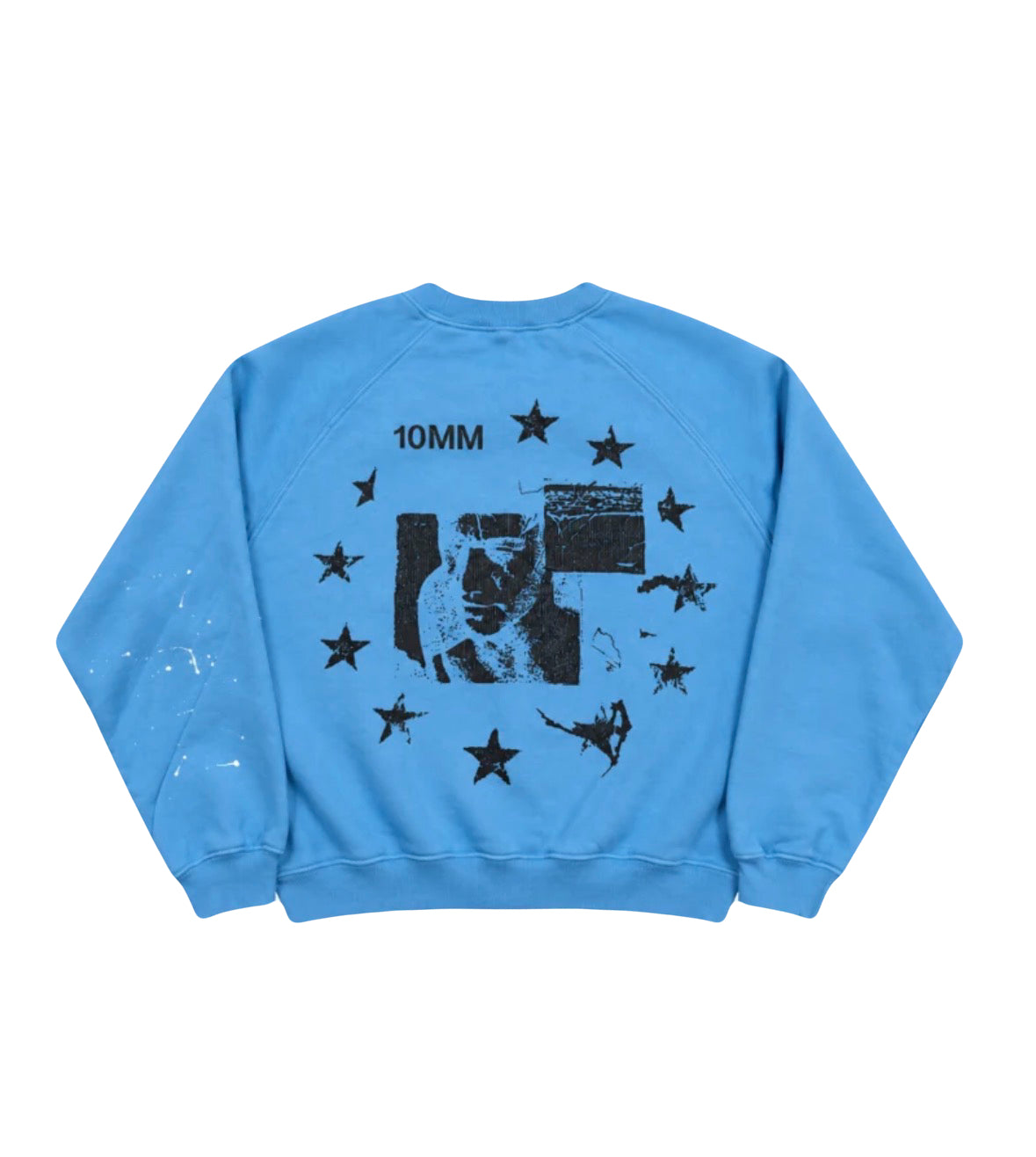 Happy Memories Don't Die 10MM Club Crewneck Blue