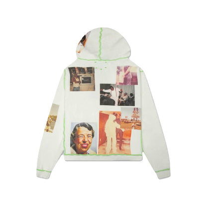 Better With Age Ricky Waffle Zip-Up White