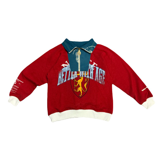 Better With Age Stogie Quarter Zip Red/Assorted