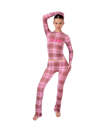 Body Basics 2.0 Suit Plaid/Pink