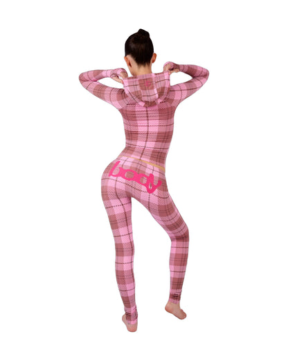 Body Basics 2.0 Suit Plaid/Pink