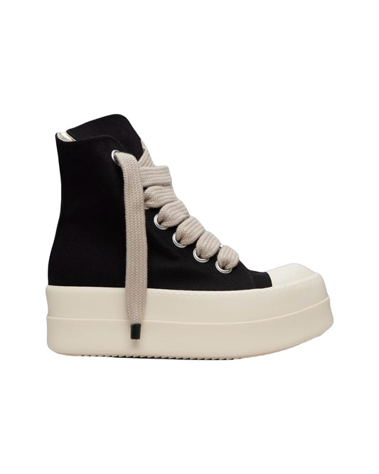Rick Owens DRKSHDW Mega Bumper Jumbo Lace Denim High Black/Milk