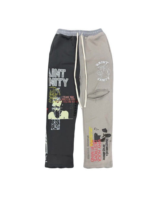 Saint Vanity What The Sweatpants Grey/Black