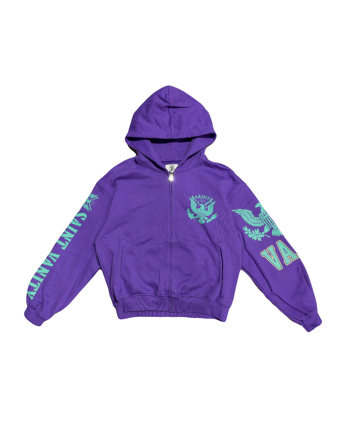 Saint Vanity Honor Zip-Up Purple