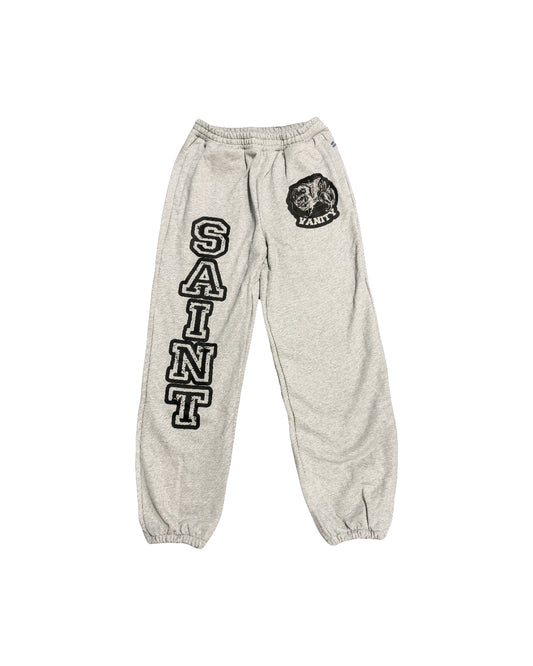 Saint Vanity Varsity Sweatpants Grey/Black