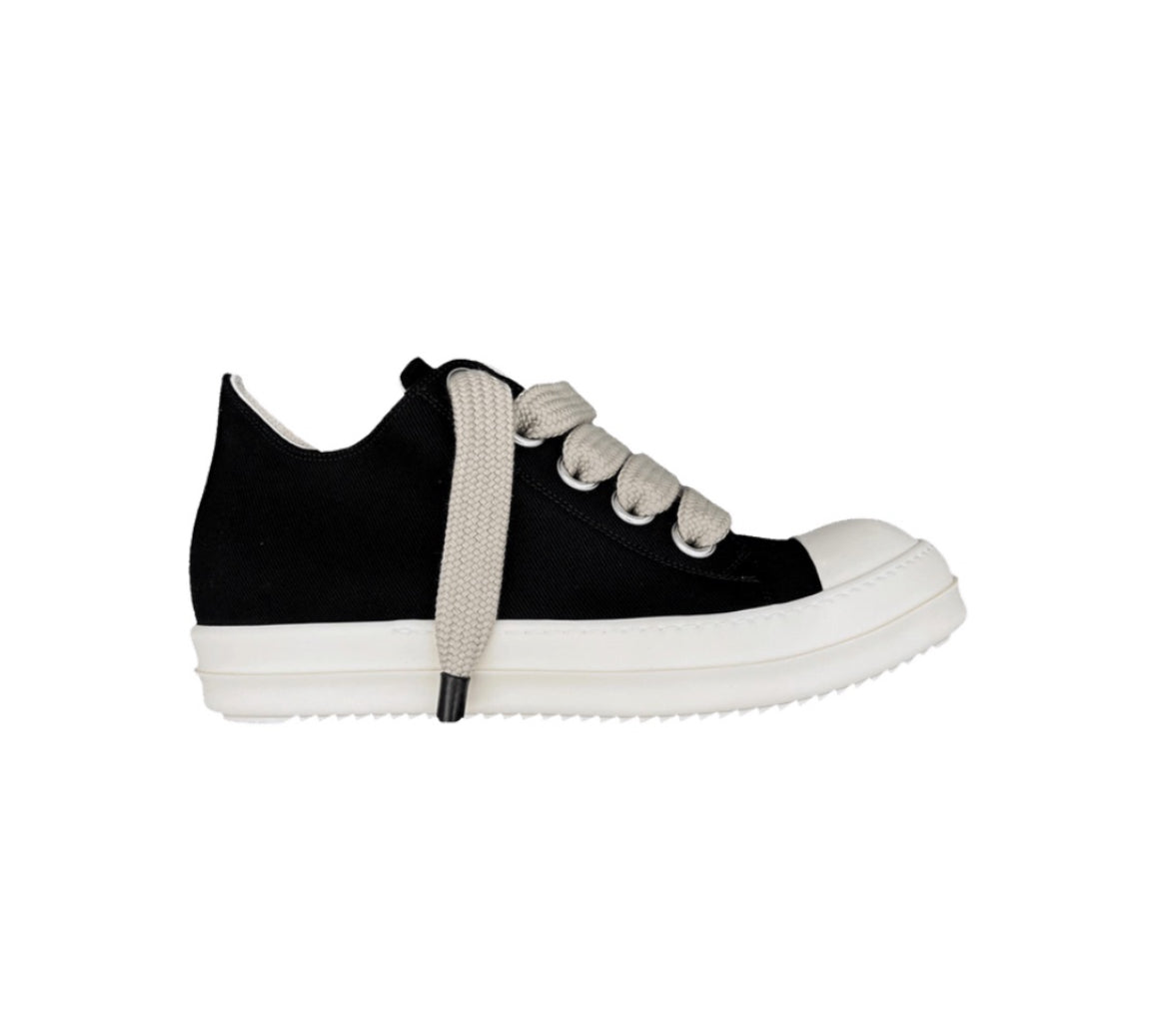 Rick Owens DRKSHDW Jumbo Lace Denim Low Black/Milk