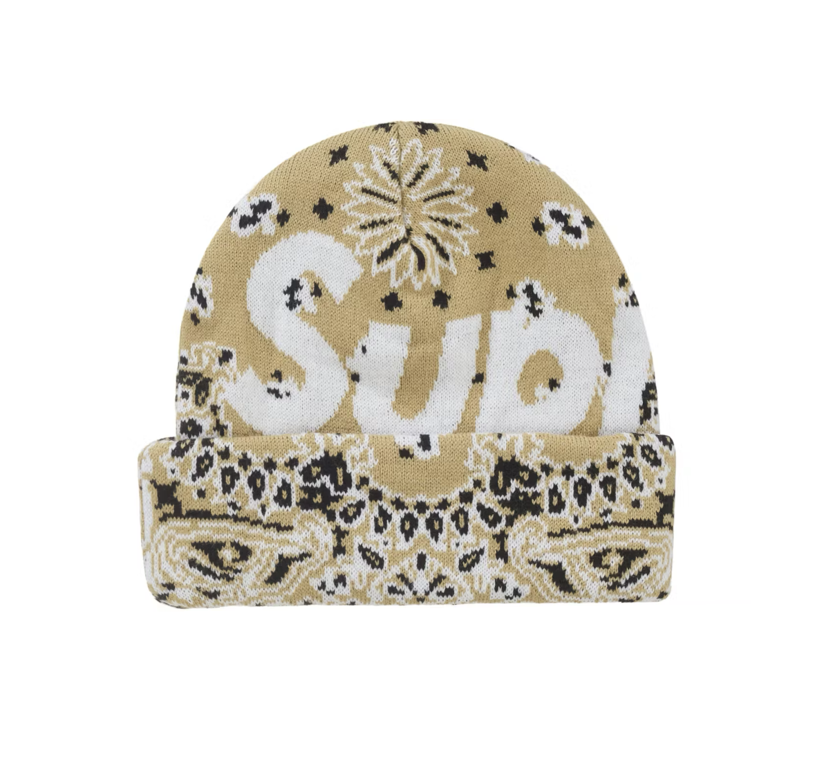 Supreme Bandana Big Logo Beanie
