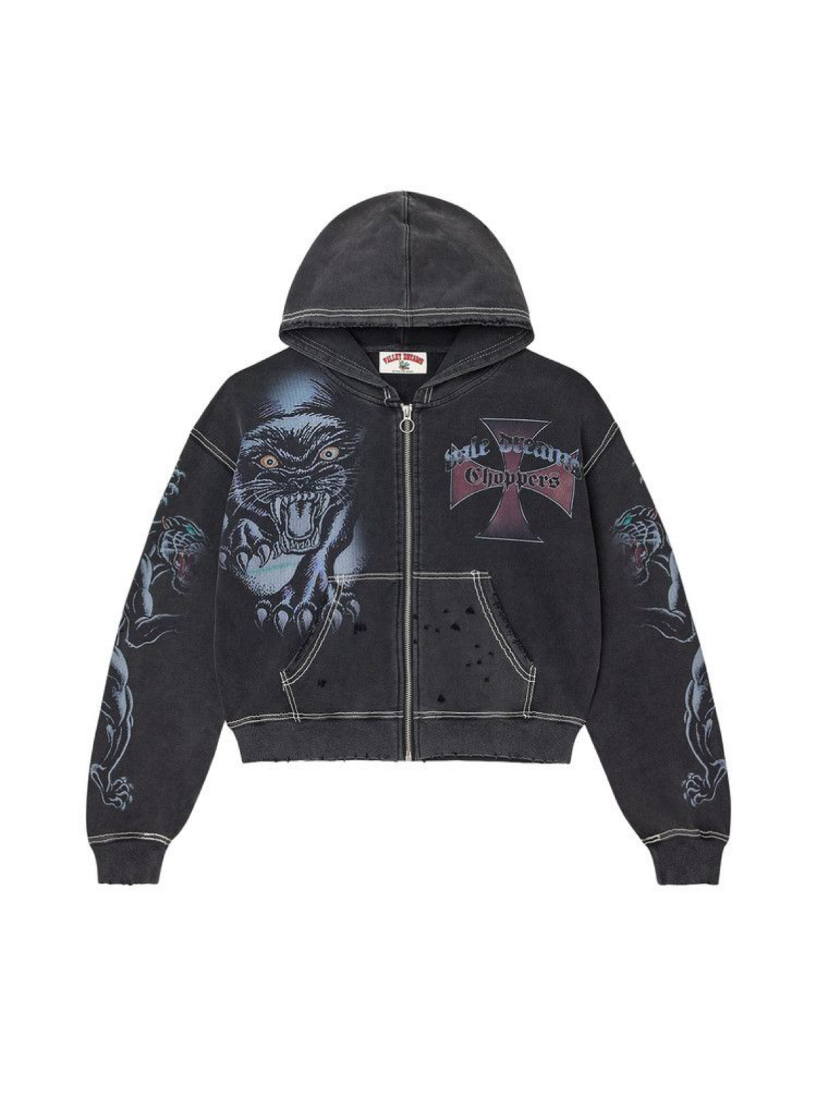 Vale Forever Hardy Boyz Zip-Up Black