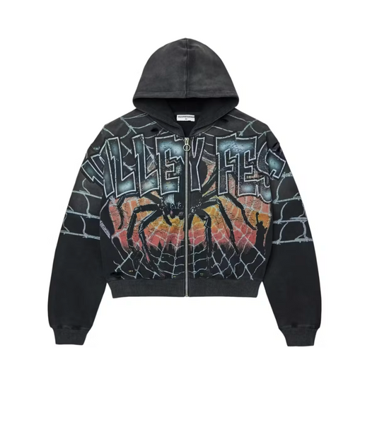 Vale Forever Widow Big Zip-Up Black