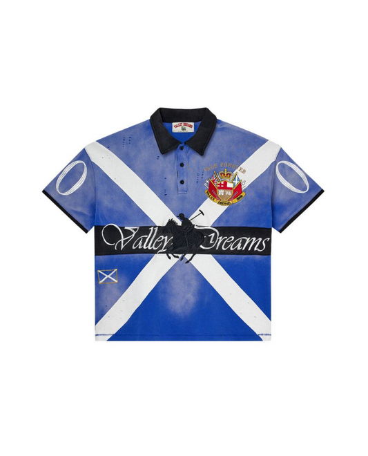 Vale Forever Legacy Polo T-Shirt Blue