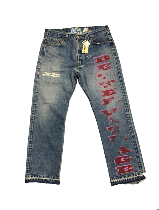 Better With Age Jeans Moniker Trouser Denim (PREOWNED)