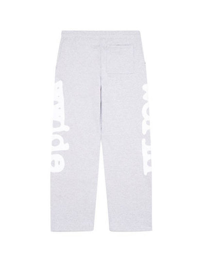 Sp5der Heather Grey Beluga Sweatpants