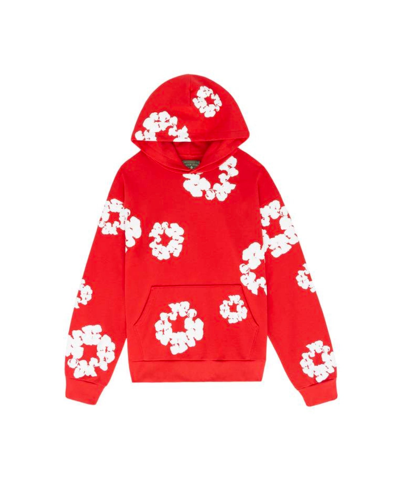 Denim Tears Cotton Wreath Hoodie Red