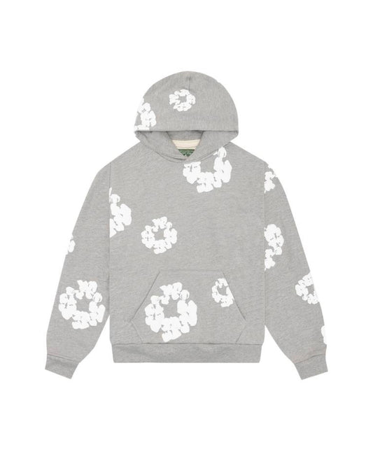 Denim Tears Cotton Wreath Hoodie Grey