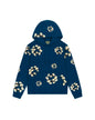 Denim Tears CPFM Wreath Hoodie Blue