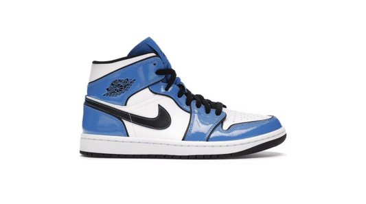 Jordan 1 Mid Signal Blue