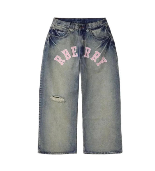 GV Gallery Raspberry Hills Rberry Logo Jeans Blue