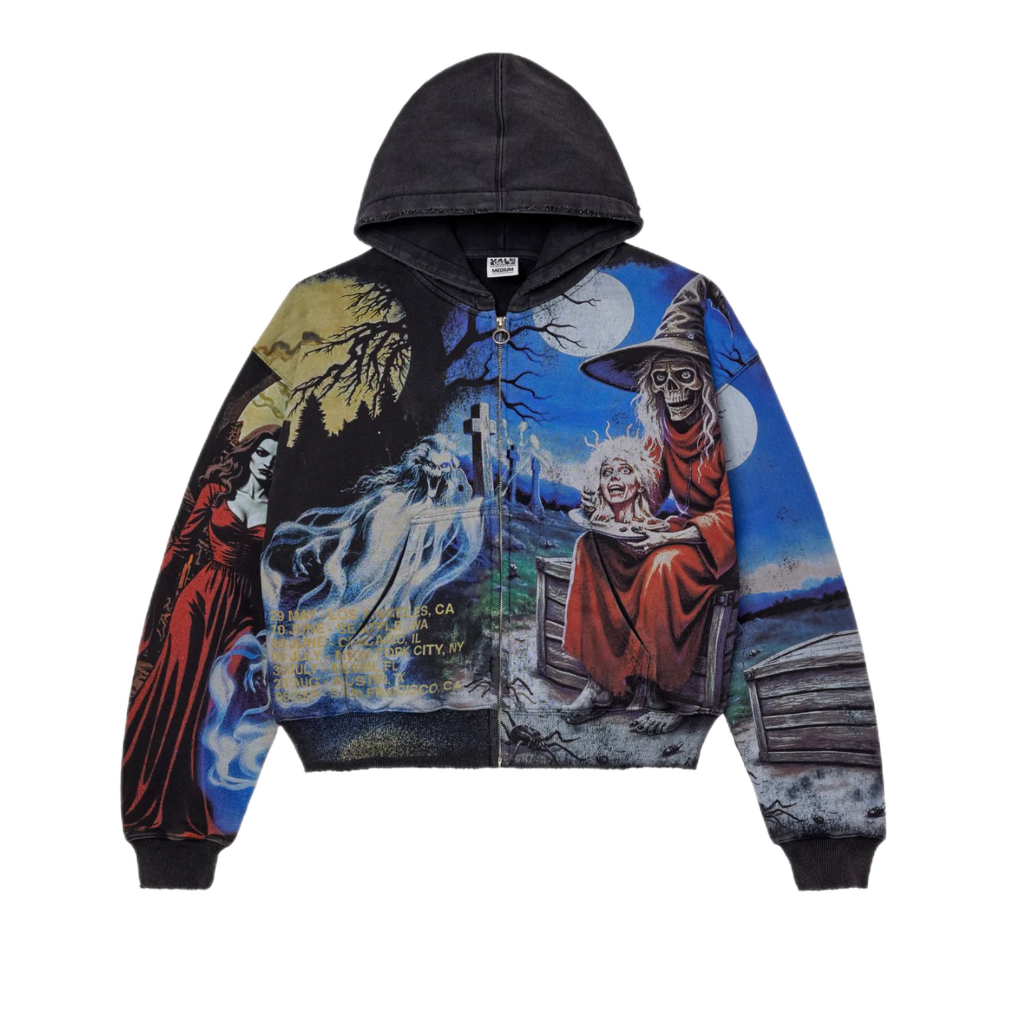 Vale Forever Ether Zip-Up Black