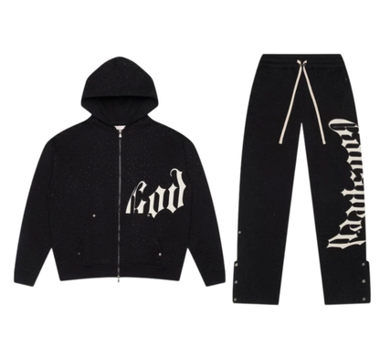 Godspeed OG Logo VVS Sweatsuit Black/White