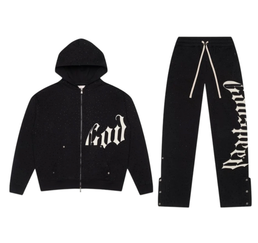Godspeed OG Logo VVS Sweatsuit Black/White