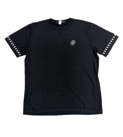 Louis Vuitton Monogram White Signature Knit T-Shirt Black (PREOWNED)