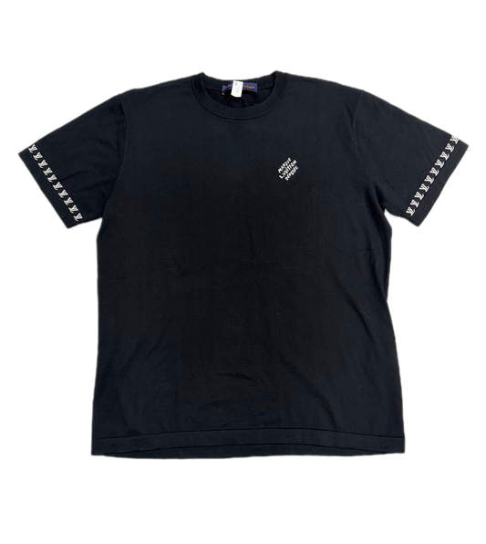 Louis Vuitton Monogram White Signature Knit T-Shirt Black (PREOWNED)