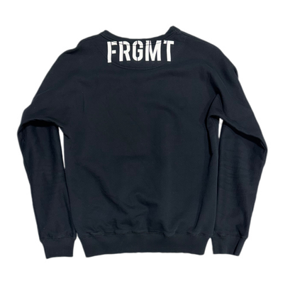 Louis Vuitton Fragment Graphic Print Crewneck Black (PREOWNED)