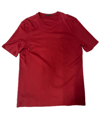 Louis Vuitton Pocket T-Shirt Red (PREOWNED)