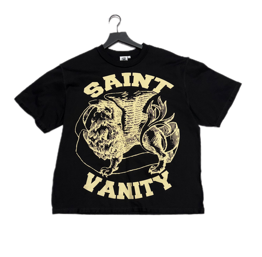 Saint Vanity Griffin T-Shirt Black/Cream (PREOWNED)