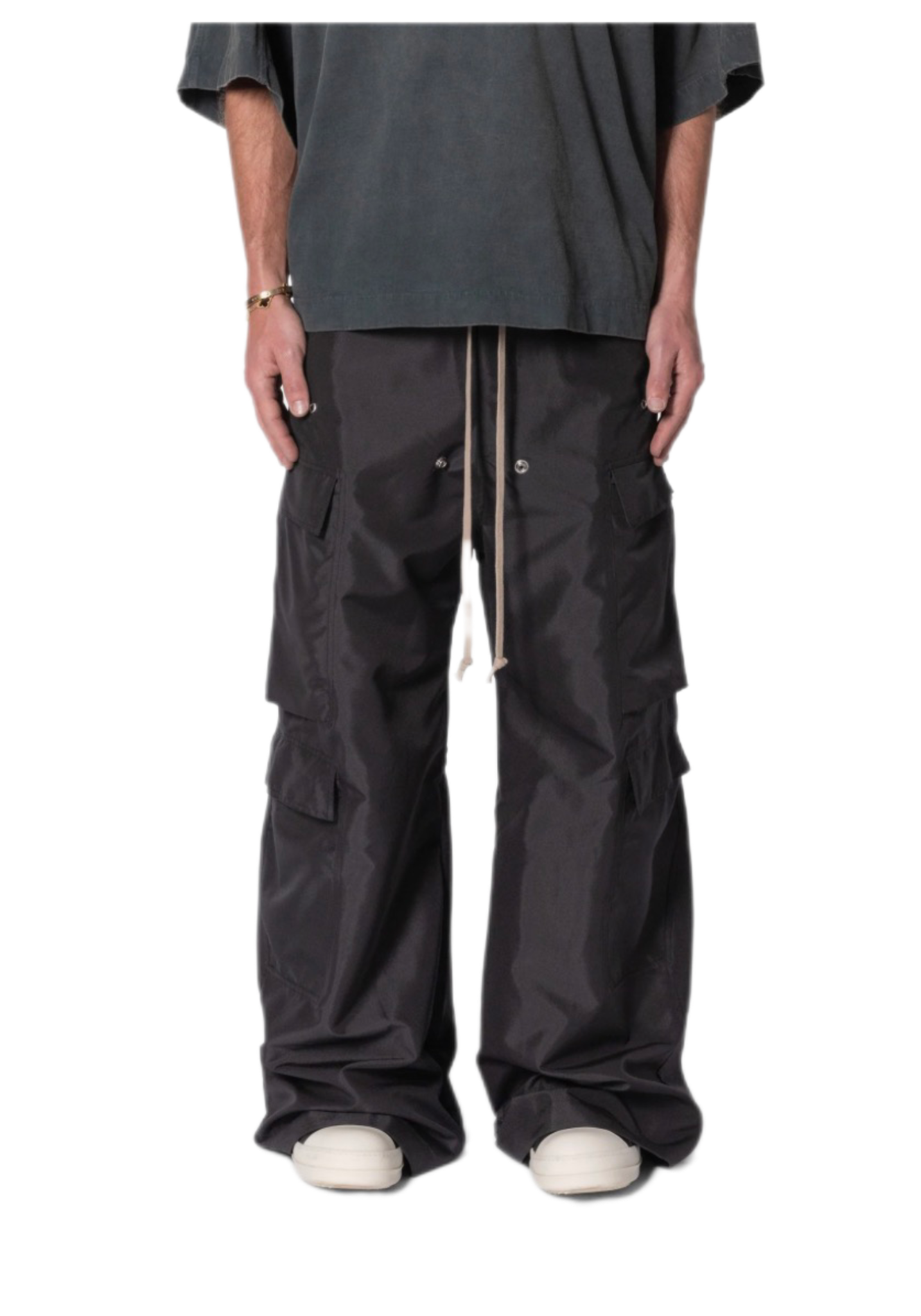 Mnml Rave Double Cargo Pants Black