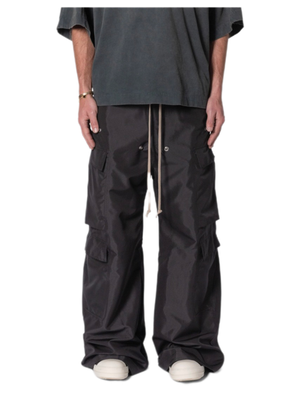 Mnml Rave Double Cargo Pants Black