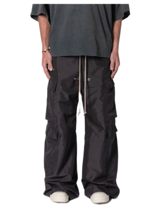 Mnml Rave Double Cargo Pants Black