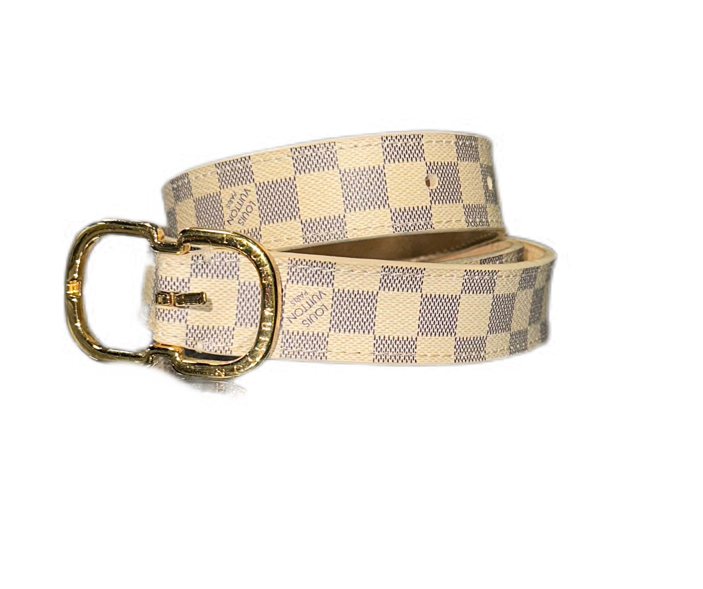 Louis Vuitton Belt Damier Azur Canvas WMNS (Preowned)