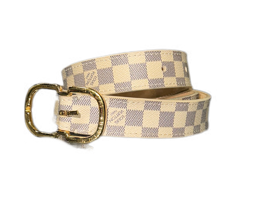Louis Vuitton Belt Damier Azur Canvas WMNS (Preowned)