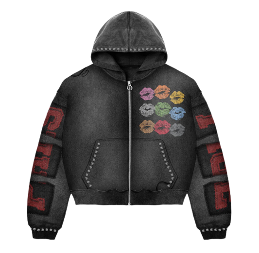 Prestige Aura Zip-Up Black