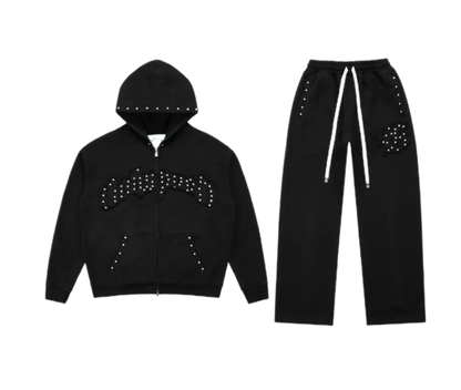 Godspeed Symmetric Studded VVS Sweatsuit Black