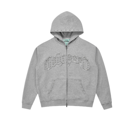Godspeed Symmetric Studded VVS Sweatsuit Heather Grey