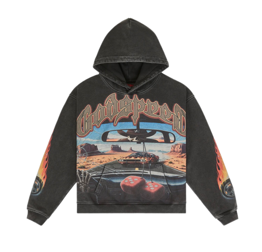 Godspeed On The Run Hoodie Black