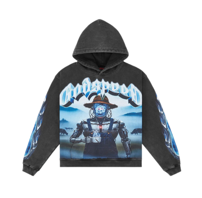 Godspeed Aura Farm Hoodie Black